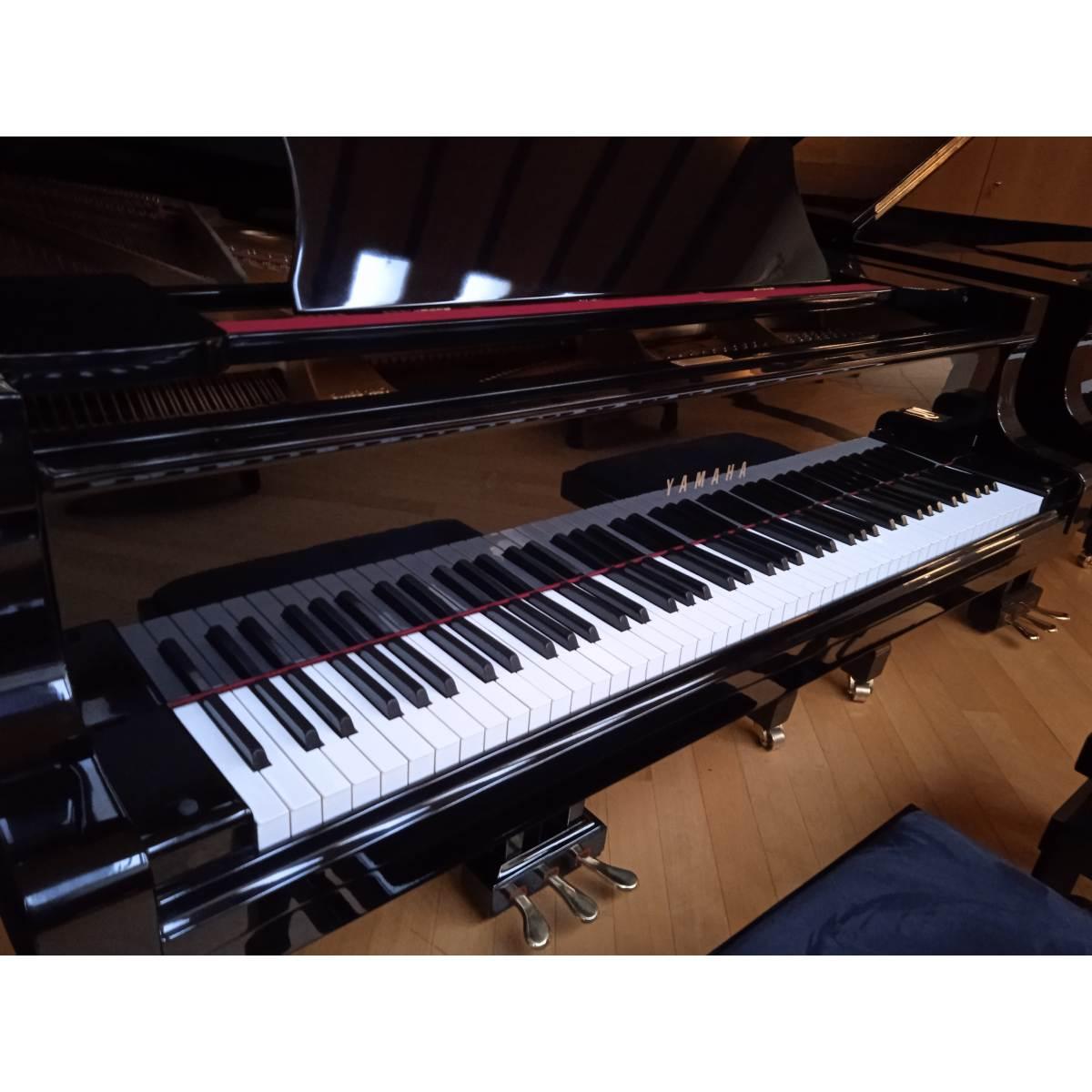 Yamaha c7 pianoforte a coda nero lucido sn 3400892