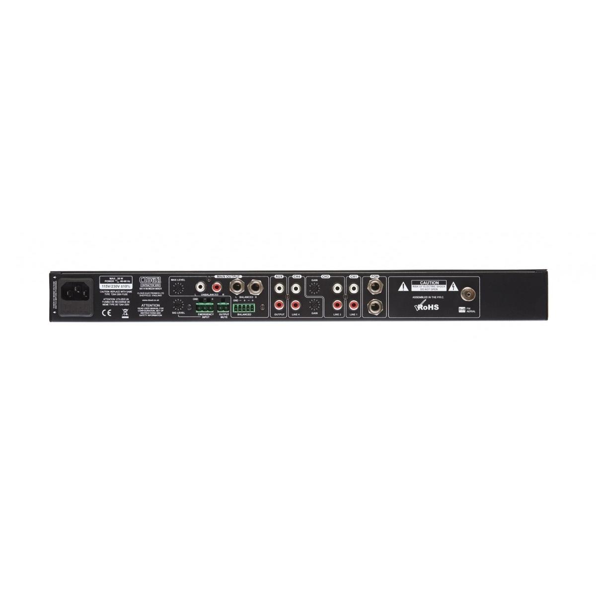 Cloud mx141m mixer con media player integrato