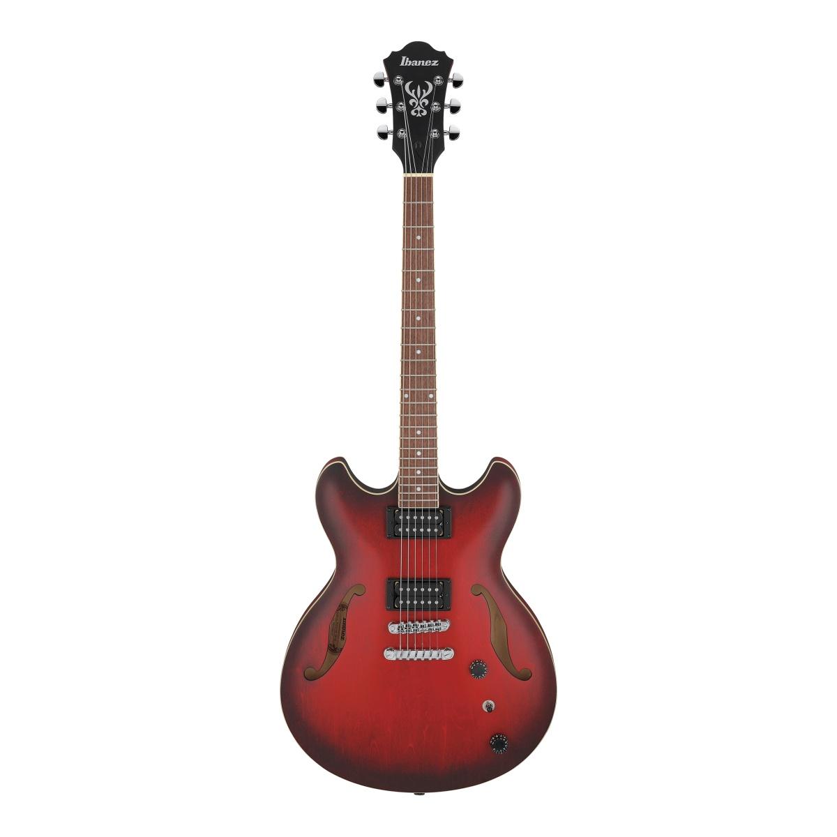Ibanez as53srf sunburst red flat chitarra semiacustica