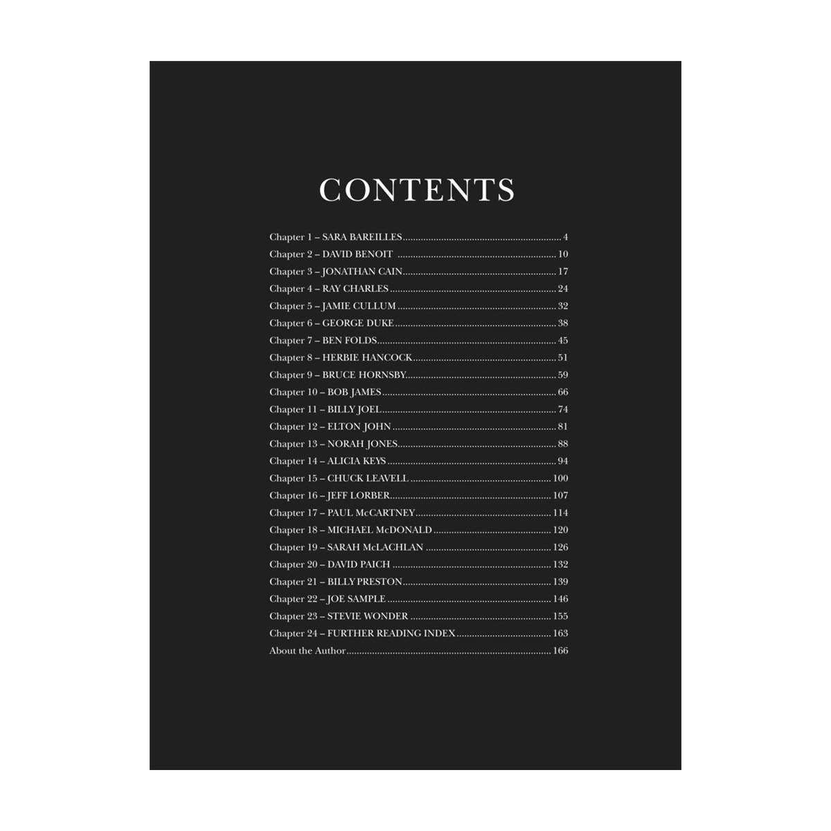 Piano styles of 23 pop masters