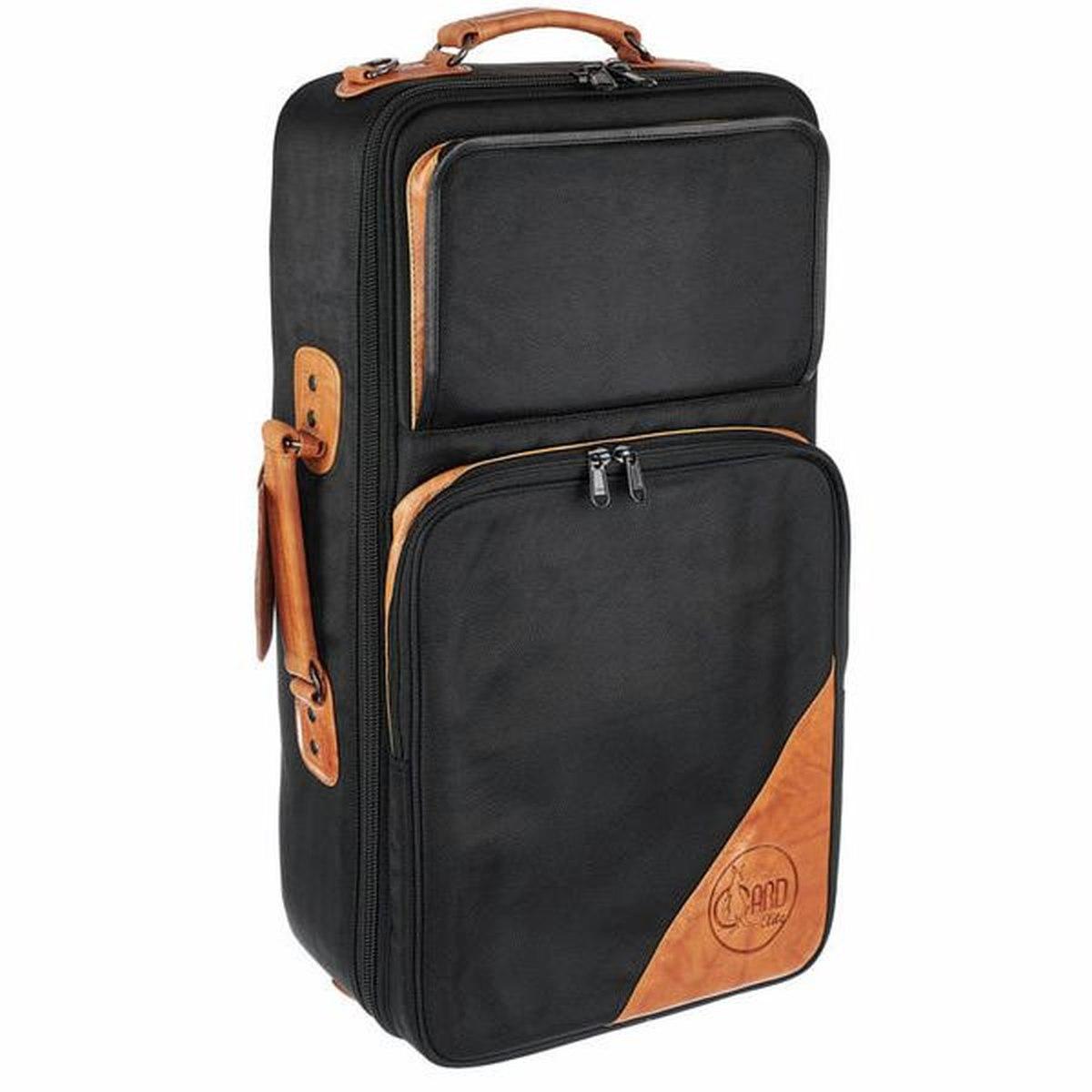 GARD 5 ECLK ELITE COMPACT IN PELLE PER 3 TROMBE Black Leather