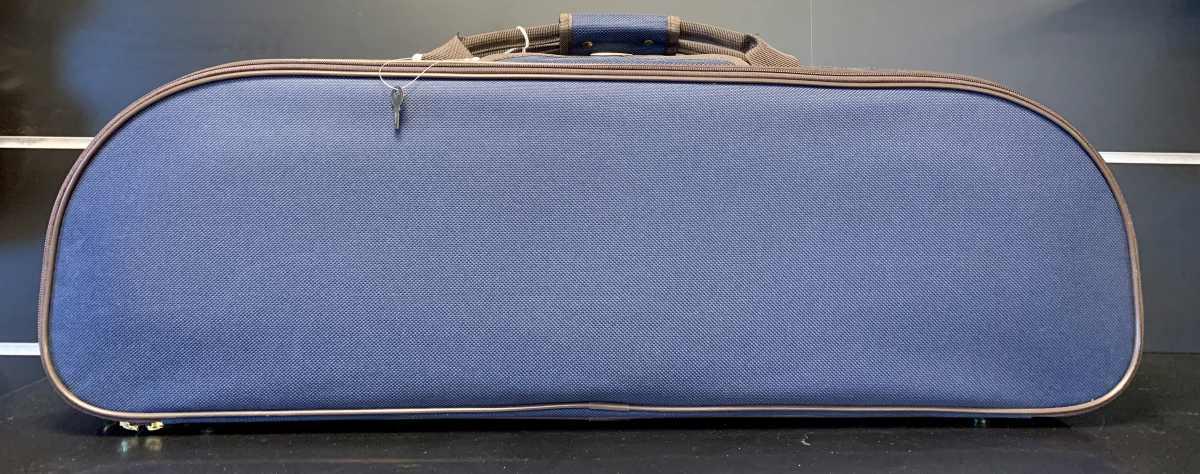 Fenice custodia per violino 4/4 leggera blu