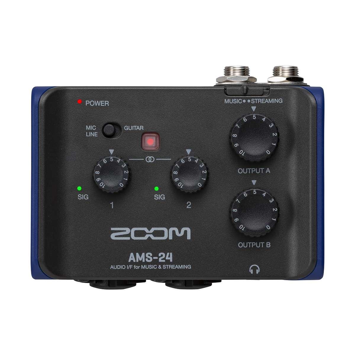 Zoom ams-24 - interfaccia audio per registrazione e streaming