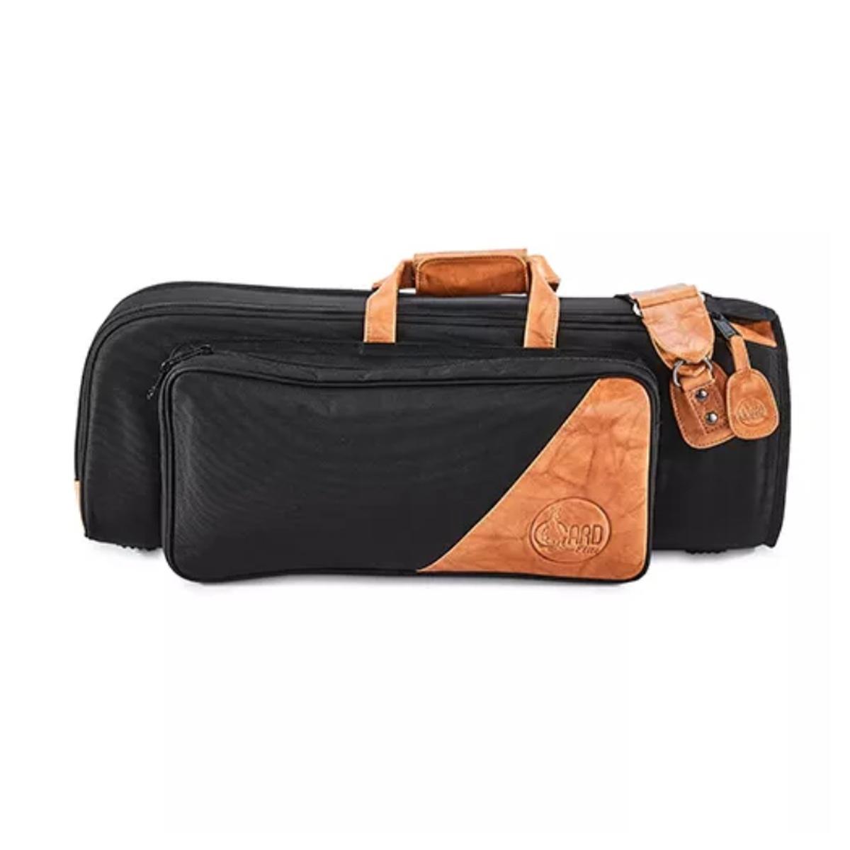 Gard 1 esk elite custodia nera per tromba con inserti in pelle
