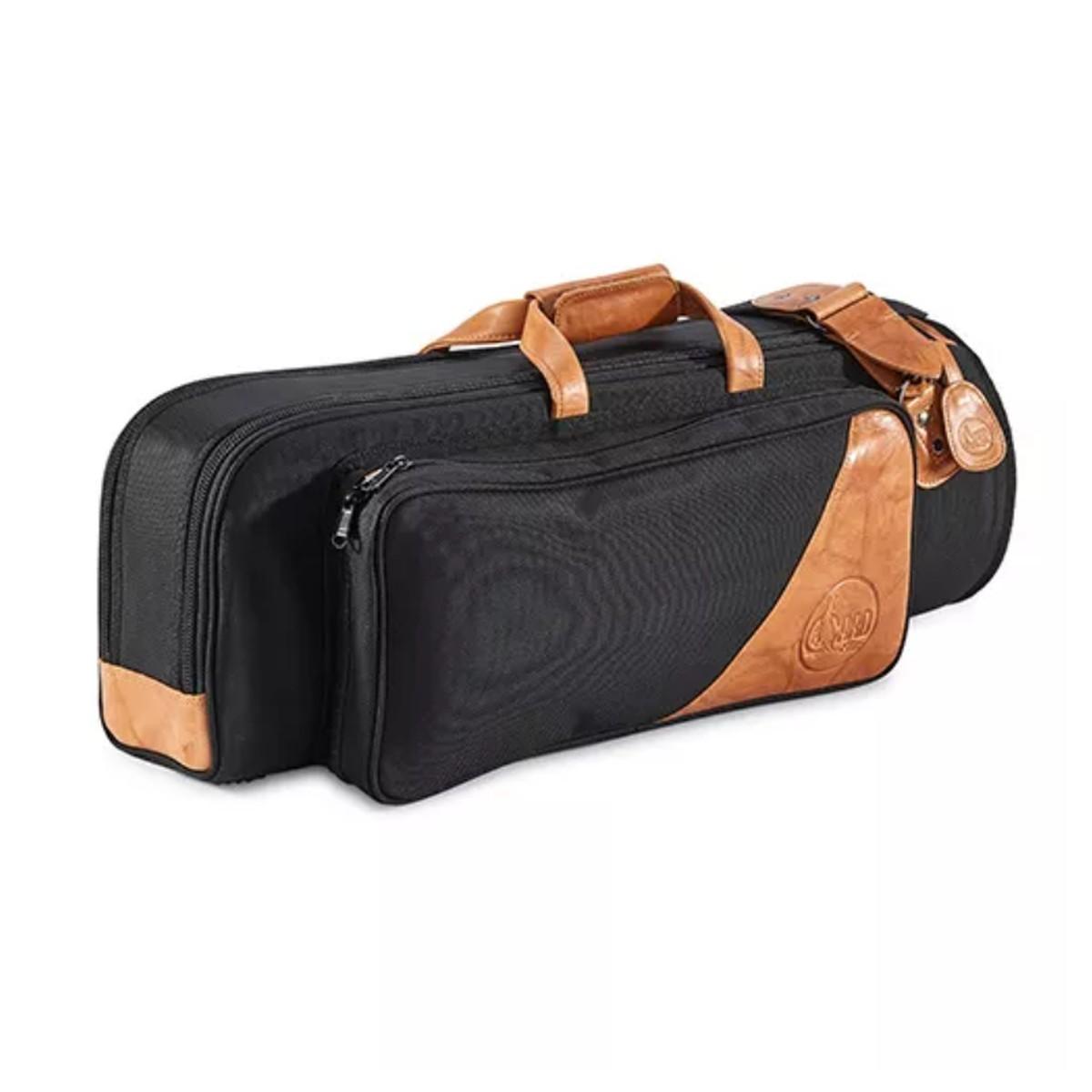 Gard 1 esk elite custodia nera per tromba con inserti in pelle