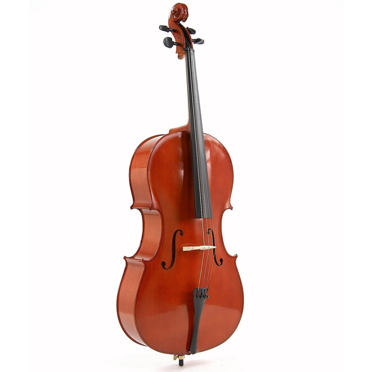 Vox meister violoncello 4/4 con custodia ed archetto
