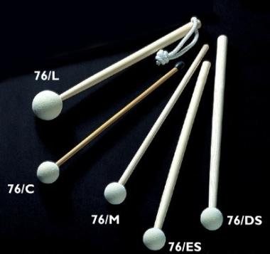 AMAT 076/L BATTENTE IN FELTRO PER TAMBURO , SFERA 50mm - MANICO 19mm