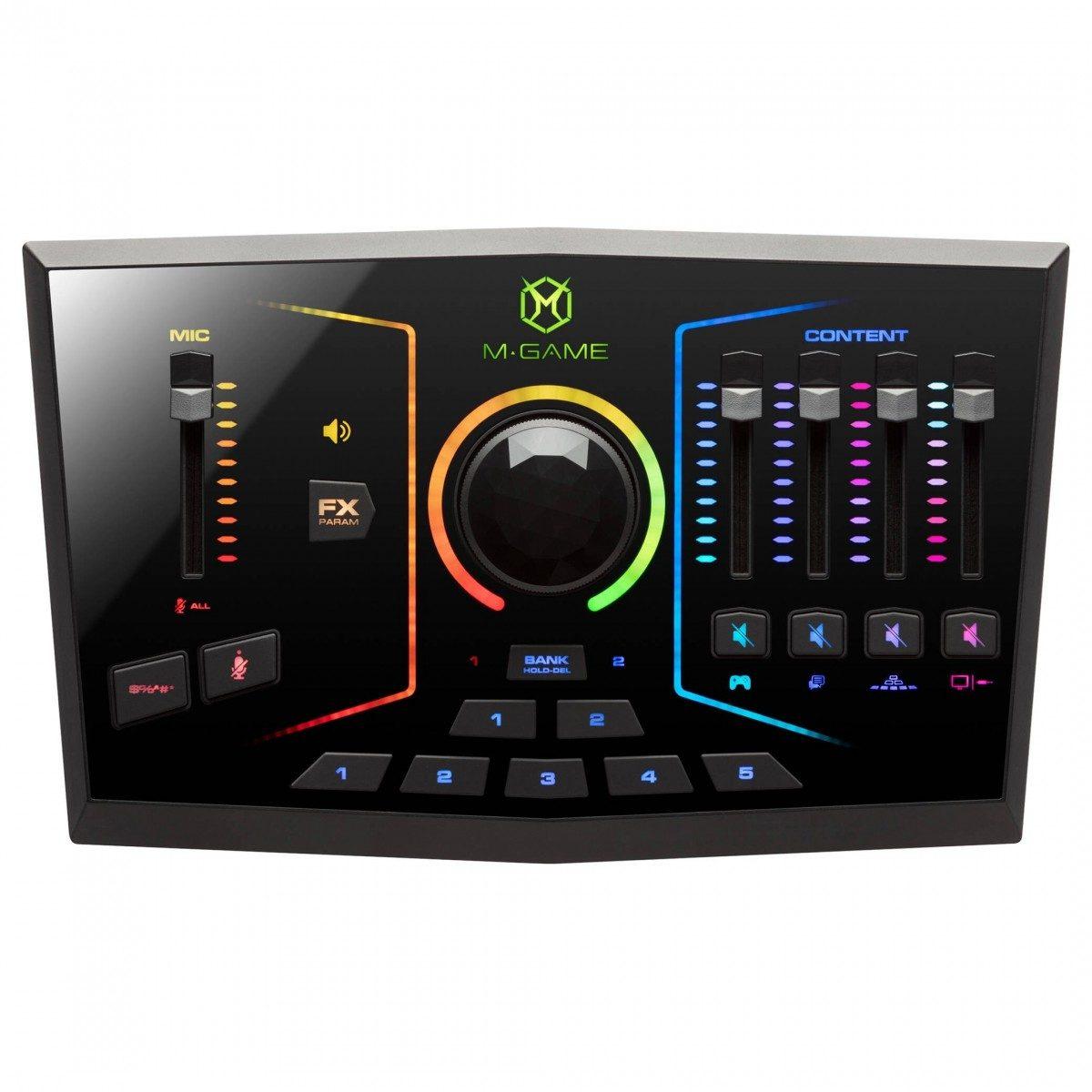 M-game rgb dual interfaccia streaming audio