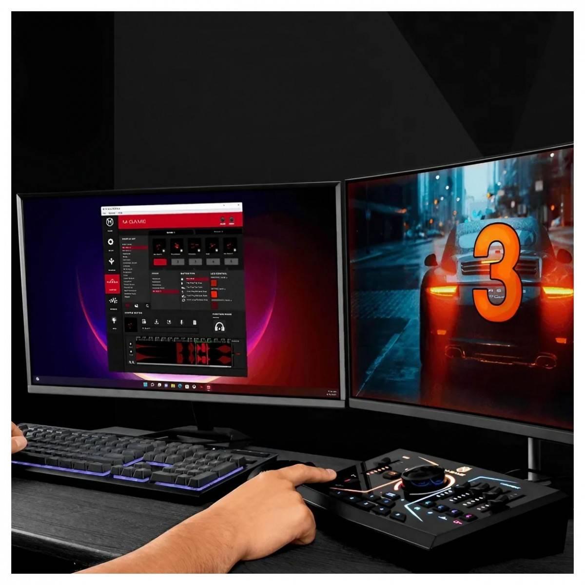 M-game rgb dual interfaccia streaming audio