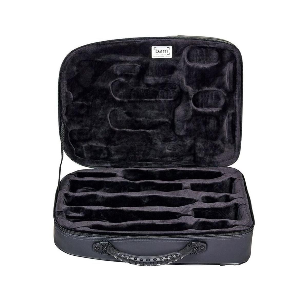 BAM PEAK3028SN CUSTODIA ZAINO DOPPIA PEAK PERFORMANCE" PER CLARINETTO SIB E LA - BLACK & GREY"