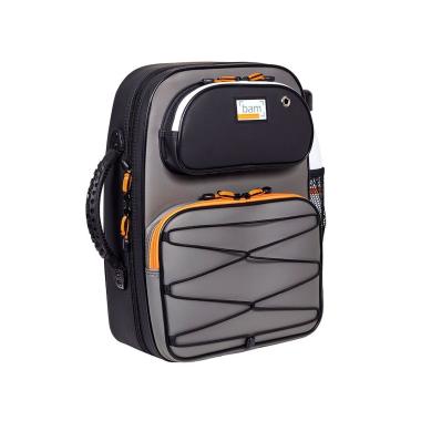 BAM PEAK3028SN CUSTODIA ZAINO DOPPIA PEAK PERFORMANCE" PER CLARINETTO SIB E LA - BLACK & GREY"