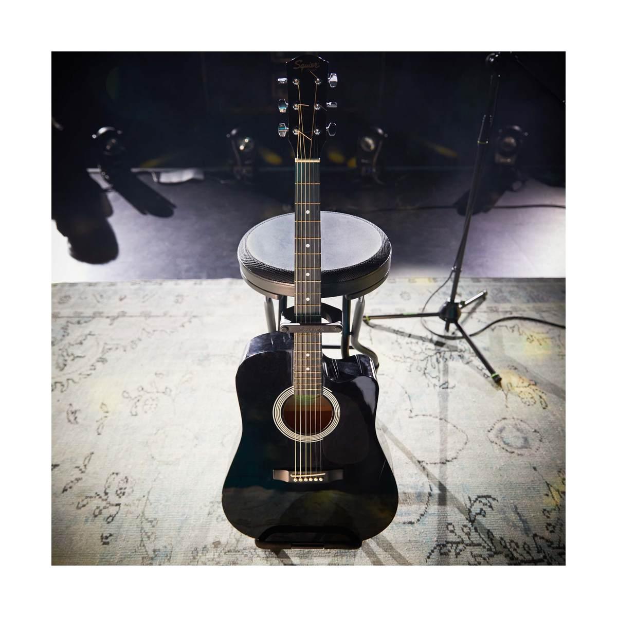 GRAVITY FG SEAT 1 - Sedile per musicisti con cavalletto per chitarra