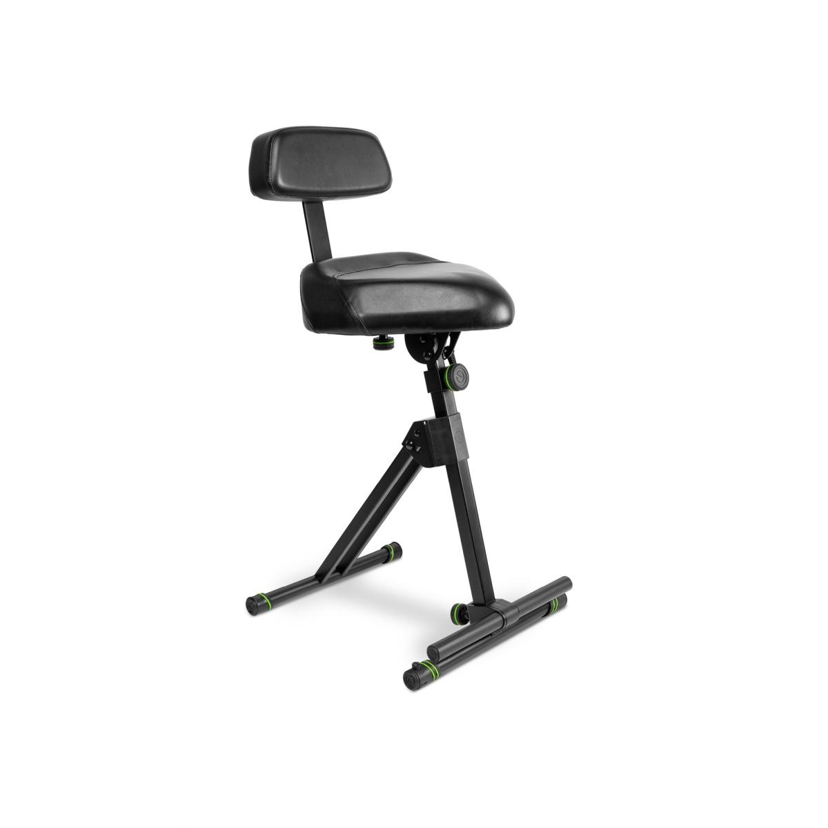 GRAVITY FM SEAT1 BR - Sgabello regolabile in altezza con piede e schienale