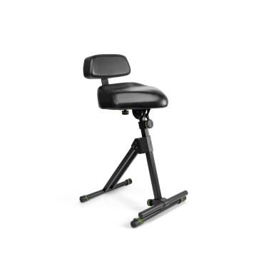 GRAVITY FM SEAT1 BR - Sgabello regolabile in altezza con piede e schienale