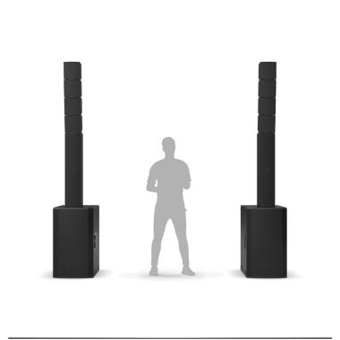 LD SYSTEMS LDMAILAM - Sistema Line Array compatto, 10 kW