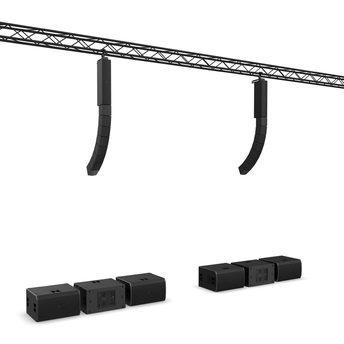 LD SYSTEMS LDMAILAXXL - Sistema Line Array compatto, 20 kW