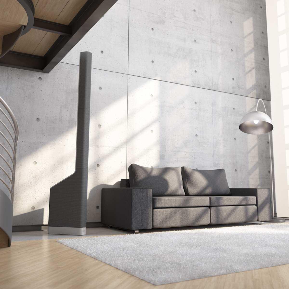 LD SYSTEMS MAUI P900 W - Sistema PA a colonna con alimentazione di Porsche Design Studio in Cocoon White