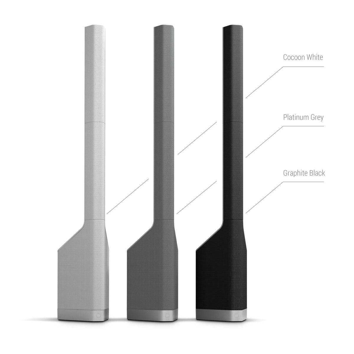 LD SYSTEMS MAUI P900 W - Sistema PA a colonna con alimentazione di Porsche Design Studio in Cocoon White