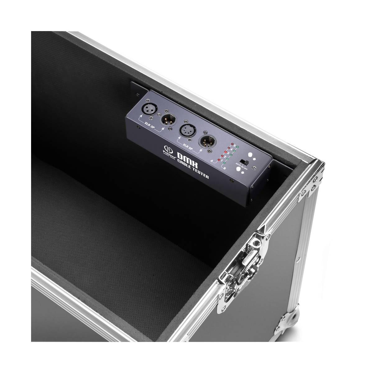 PALMER MCT DMX - Tester per cavi DMX e XLR da 3 / 5 poli