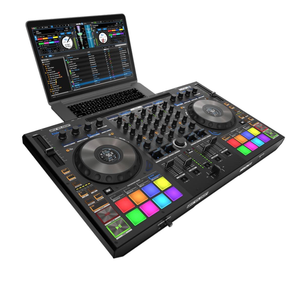 Reloop mixon 8 pro dj controller multipiattaforma a 4 canali
