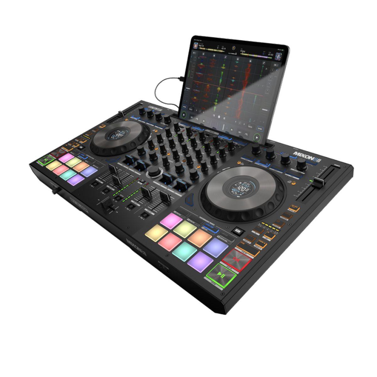 Reloop mixon 8 pro dj controller multipiattaforma a 4 canali