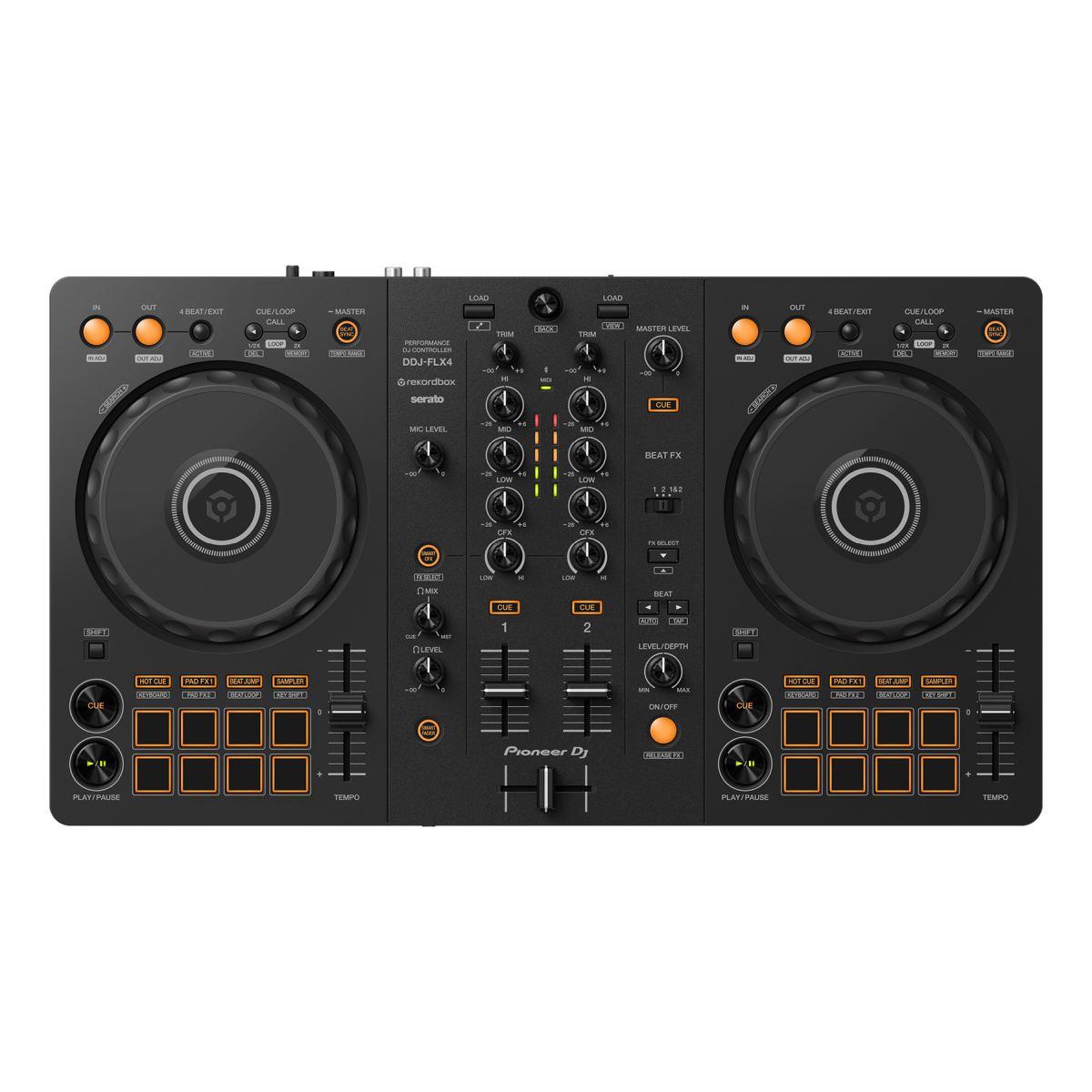 Pioneer ddj-flx4 console dj a 2 canali