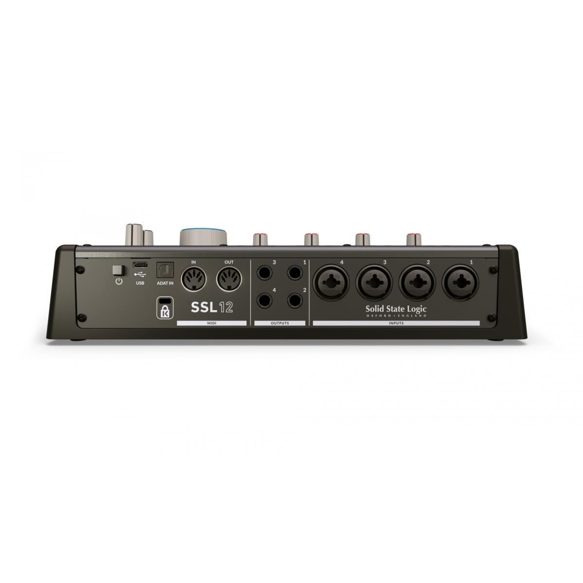 Solid state logic ssl 12 scheda audio usb 12 in / 8 out