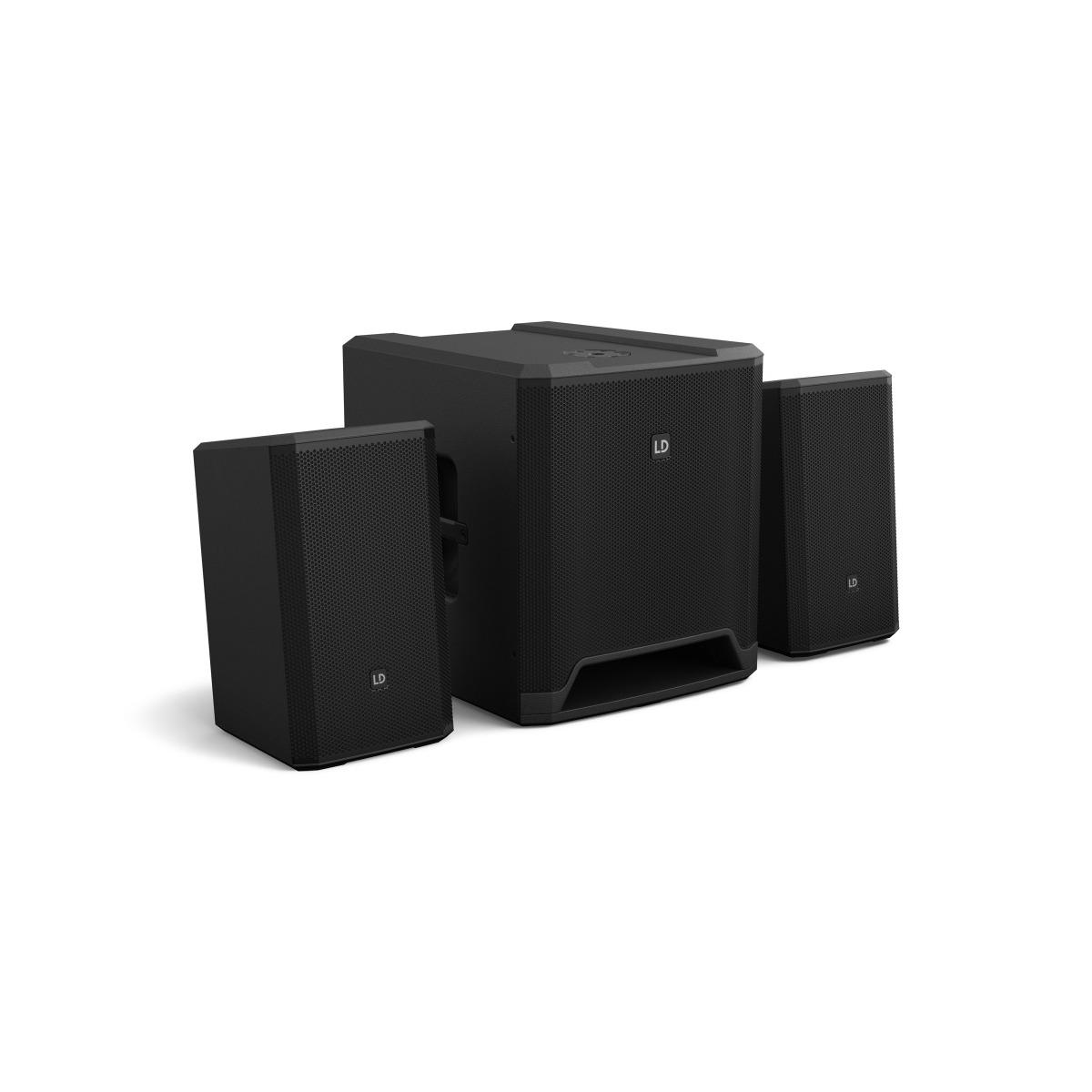 LD SYSTEMS DAVE 12 G4X - Sistema PA 2.1 attivo compatto