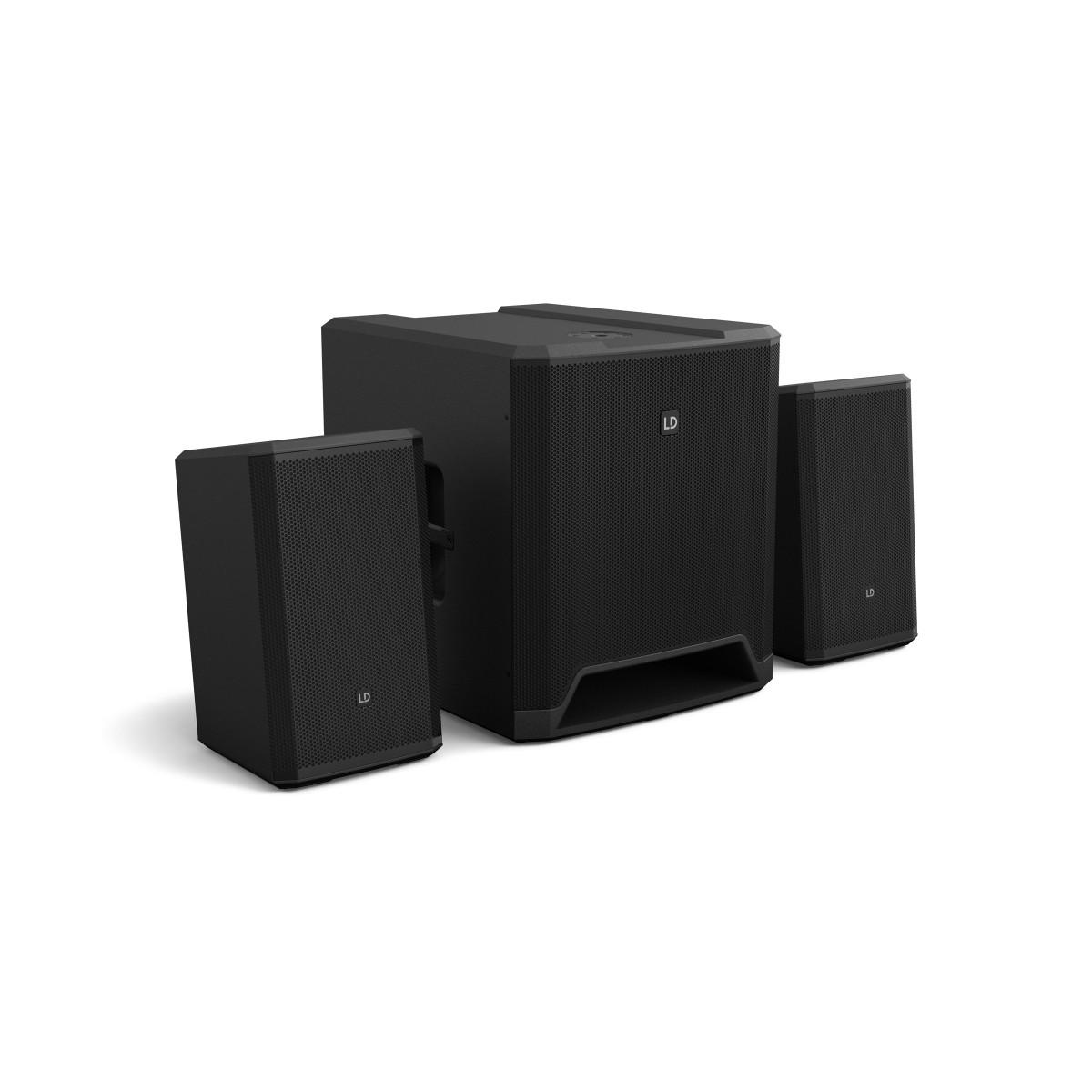 LD SYSTEMS DAVE 15 G4X - Sistema PA 2.1 attivo compatto