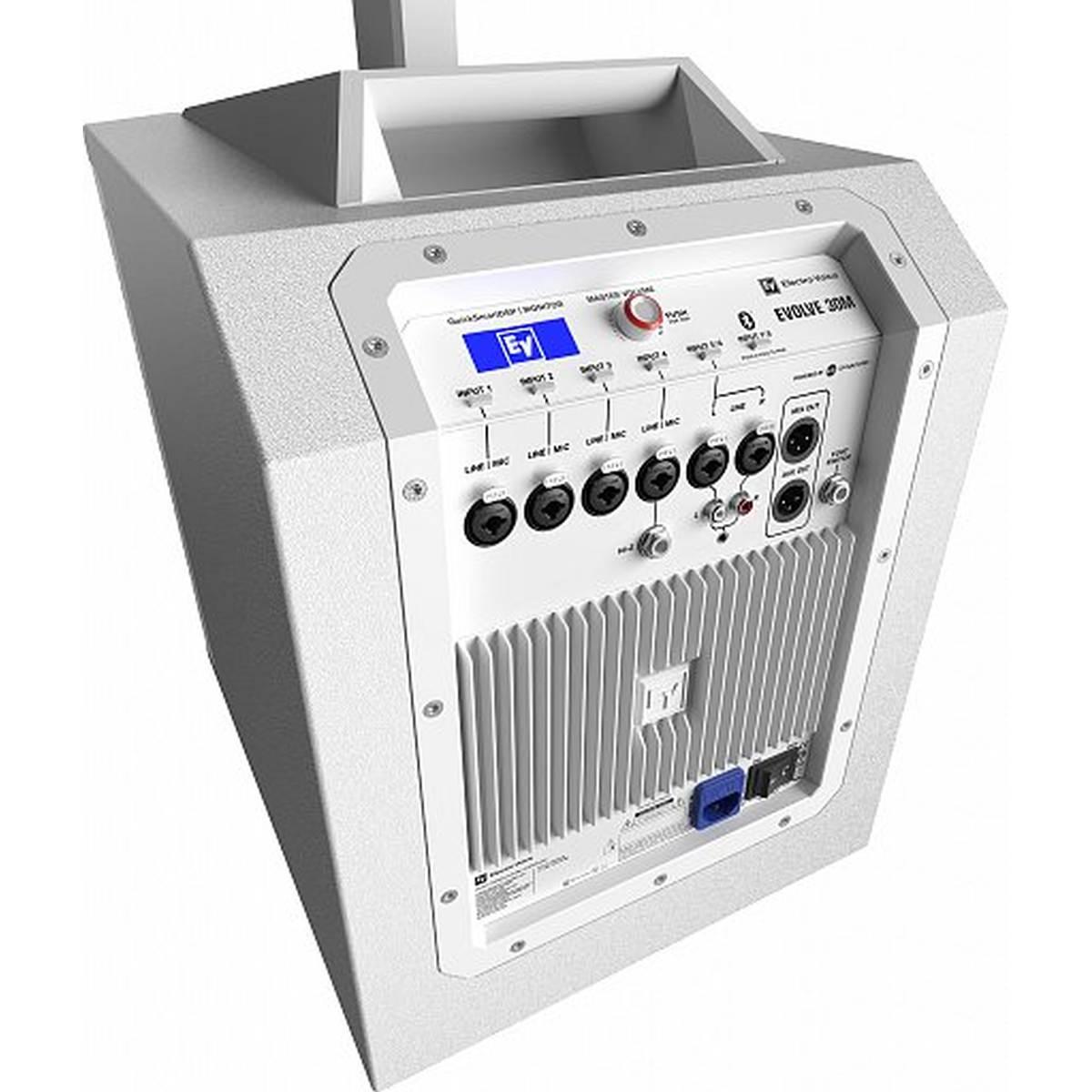 ELECTRO VOICE EVOLVE30M-W SISTEMA A COLONNA PORTATILE 1000W BIANCO<br />