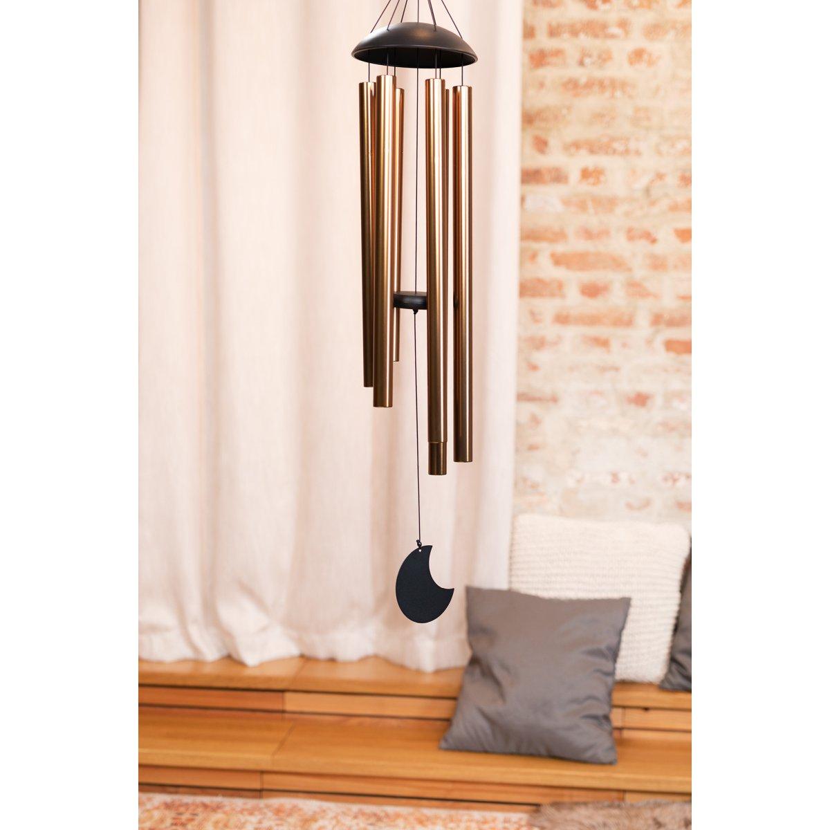 SONIC ENERGY MMC44B Chimes per meditazione lunare 44" / 110 cm 432 Hz arco rotondo bronzo