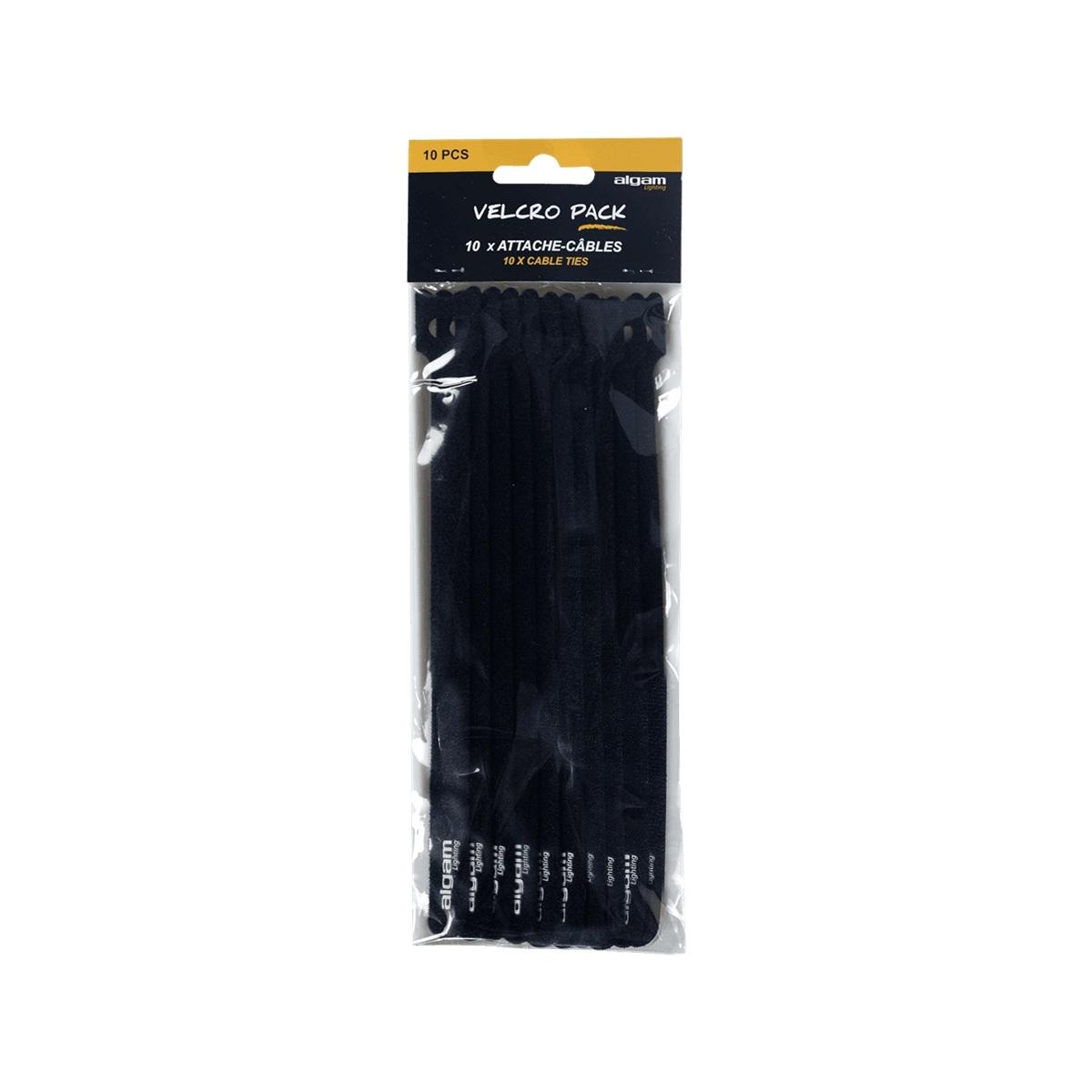 ALGAM LIGHTING PACK 10 Straps-Velcro