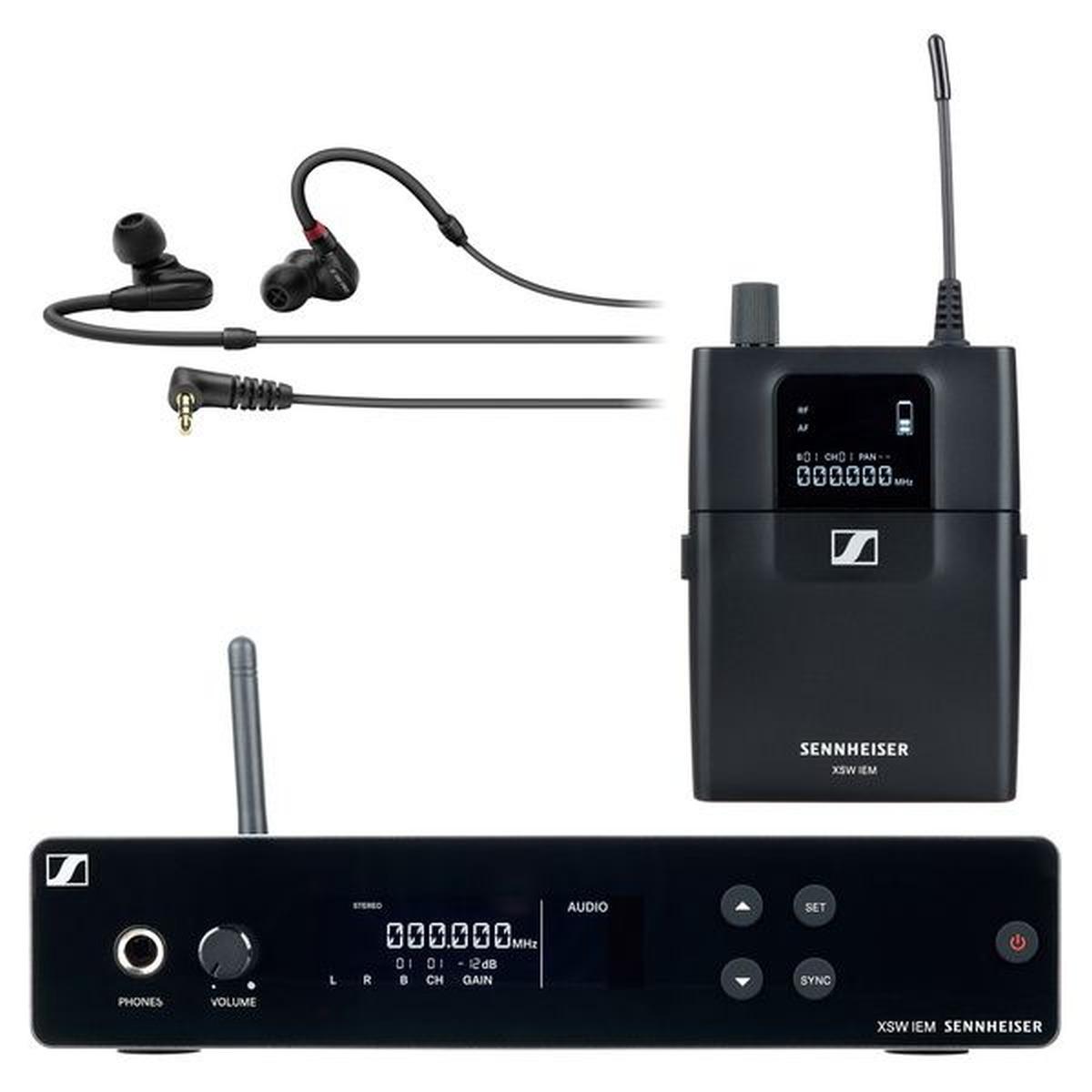 SENNHEISER XSW IEM SET (A) IN EAR MONITOR COMPLETO 476 - 500 MHz