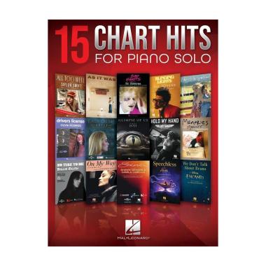 15 CHART HITS PER PIANO SOLO