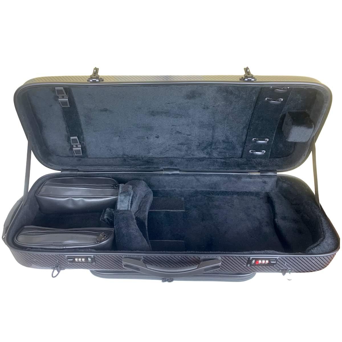 PLC CUSTODIA VIOLA FIBRA DI CARBONIO MISURE 15.5"-16"-16.5"