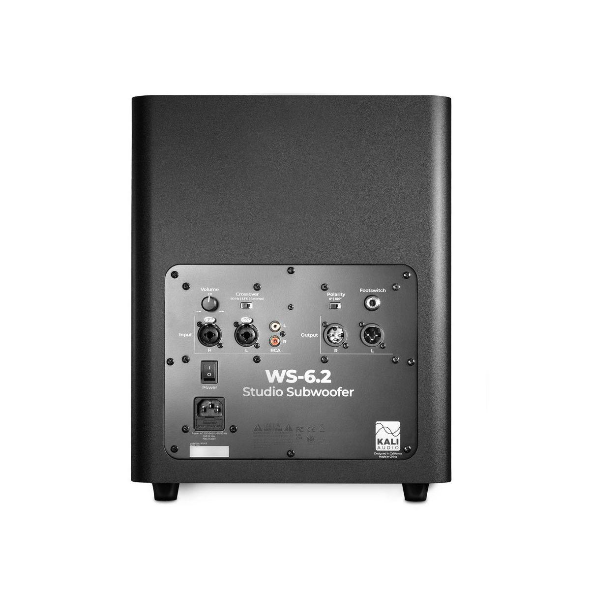 KALI AUDIO WS-6.2 - Subwoofer doppio speaker da 6,5''