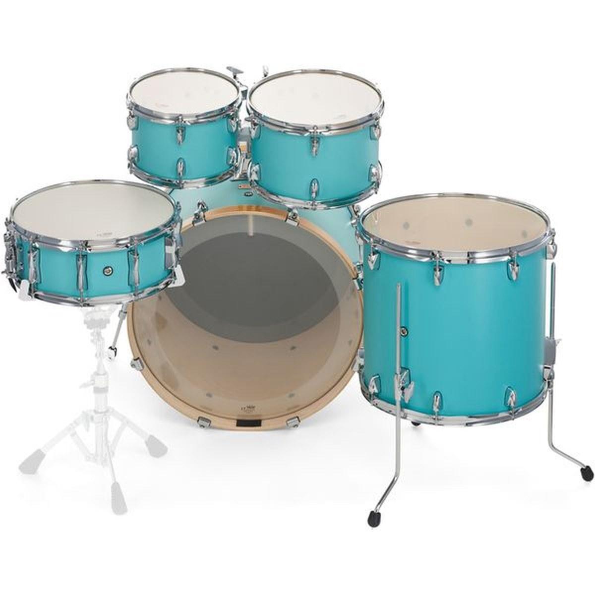 Yamaha stage custom standard 22 matte surf green + hardware hw780