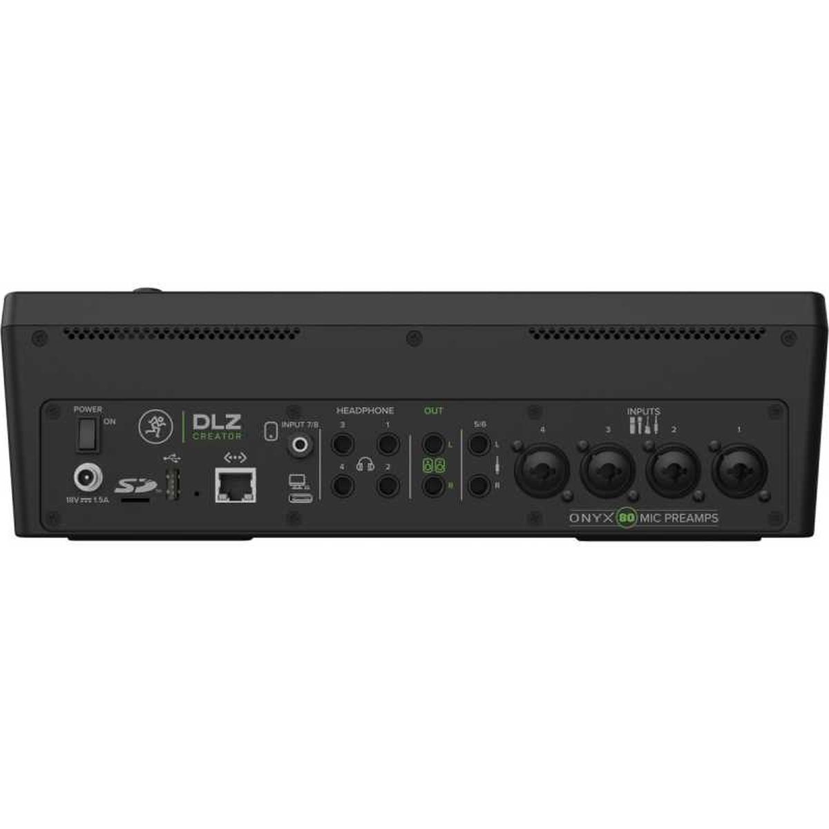 Mackie dlz creator mixer digitale adattivo per podcasting e streaming