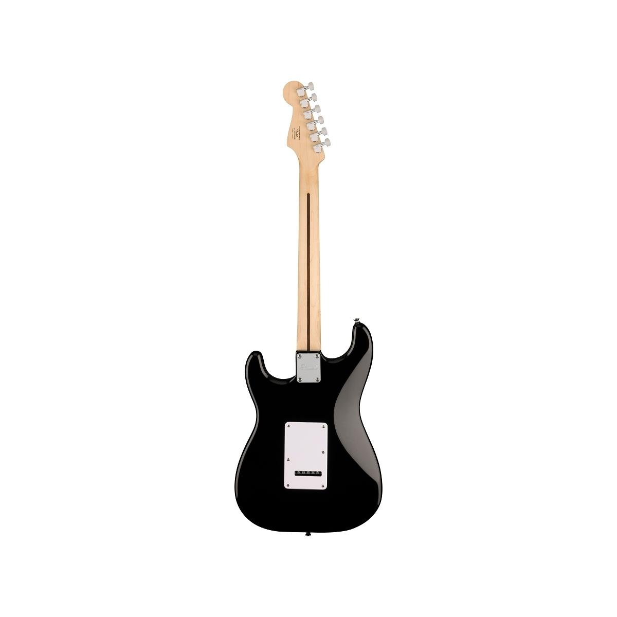Fender squier sonic stratocaster mn wpg black chitarra elettrica
