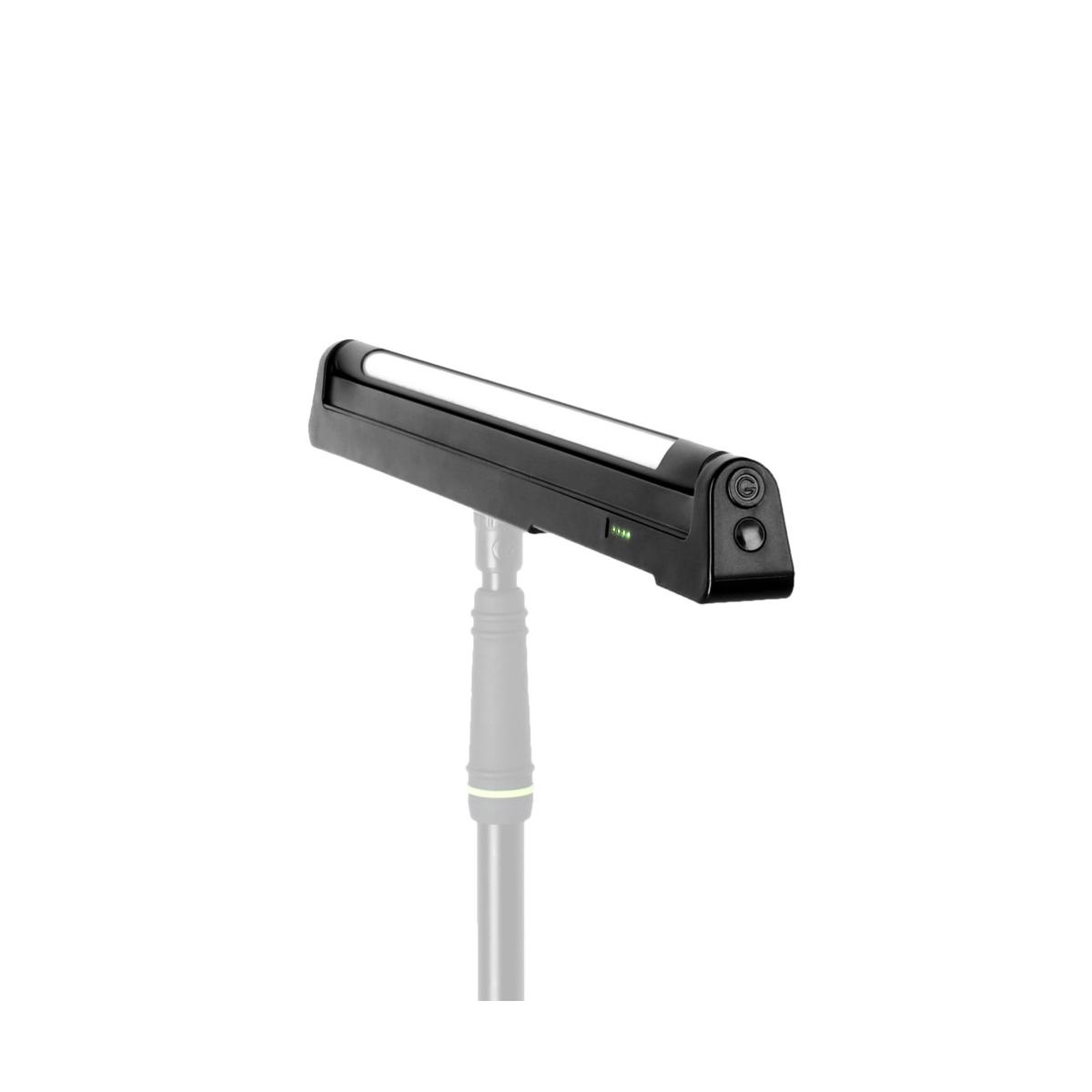 GRAVITY LED STICK 1 B - Barra luminosa a LED compatta, magnetica e dimmerabile con porta di ricarica USB