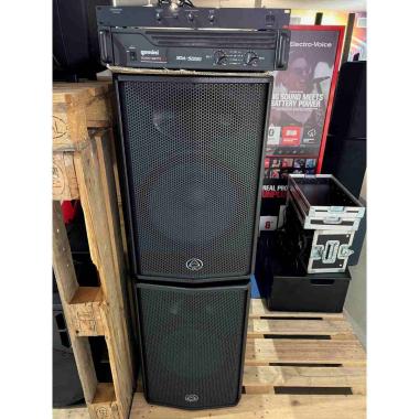 Wharfedale impact x-15 +  amplificatore impianto passivo - usato garantito