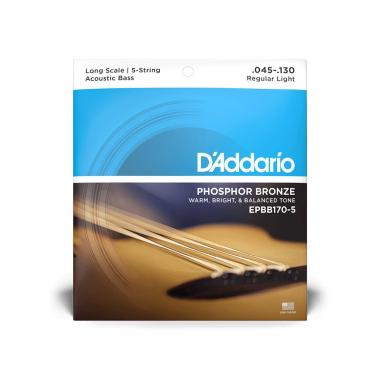 D'addario epbb170 set corde basso acustico