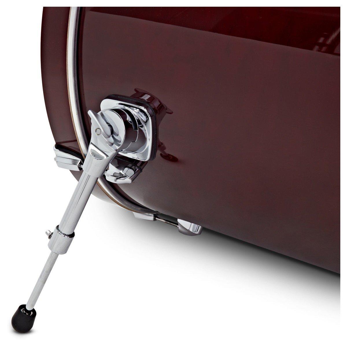 Yamaha stage custom standard 22 cranberry red + hardware hw780