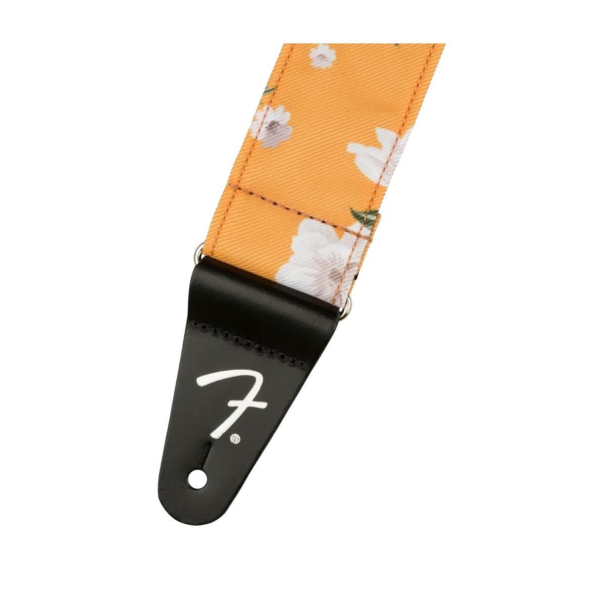 Fender floral marigold tracolla per chitarra