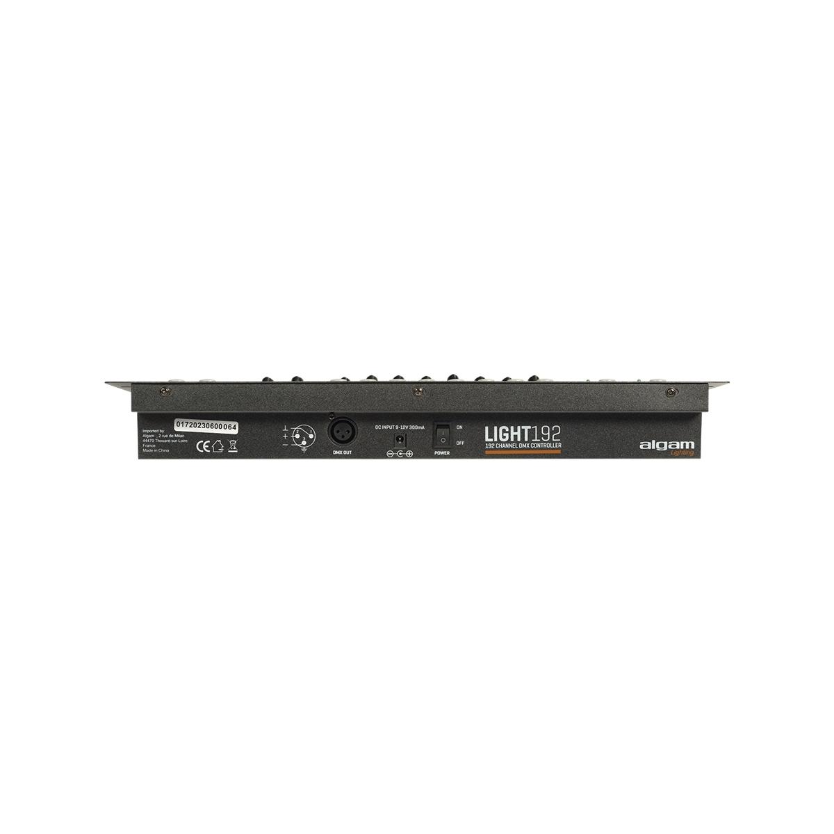 ALGAM LIGHTING LIGHT 192 Console DMX