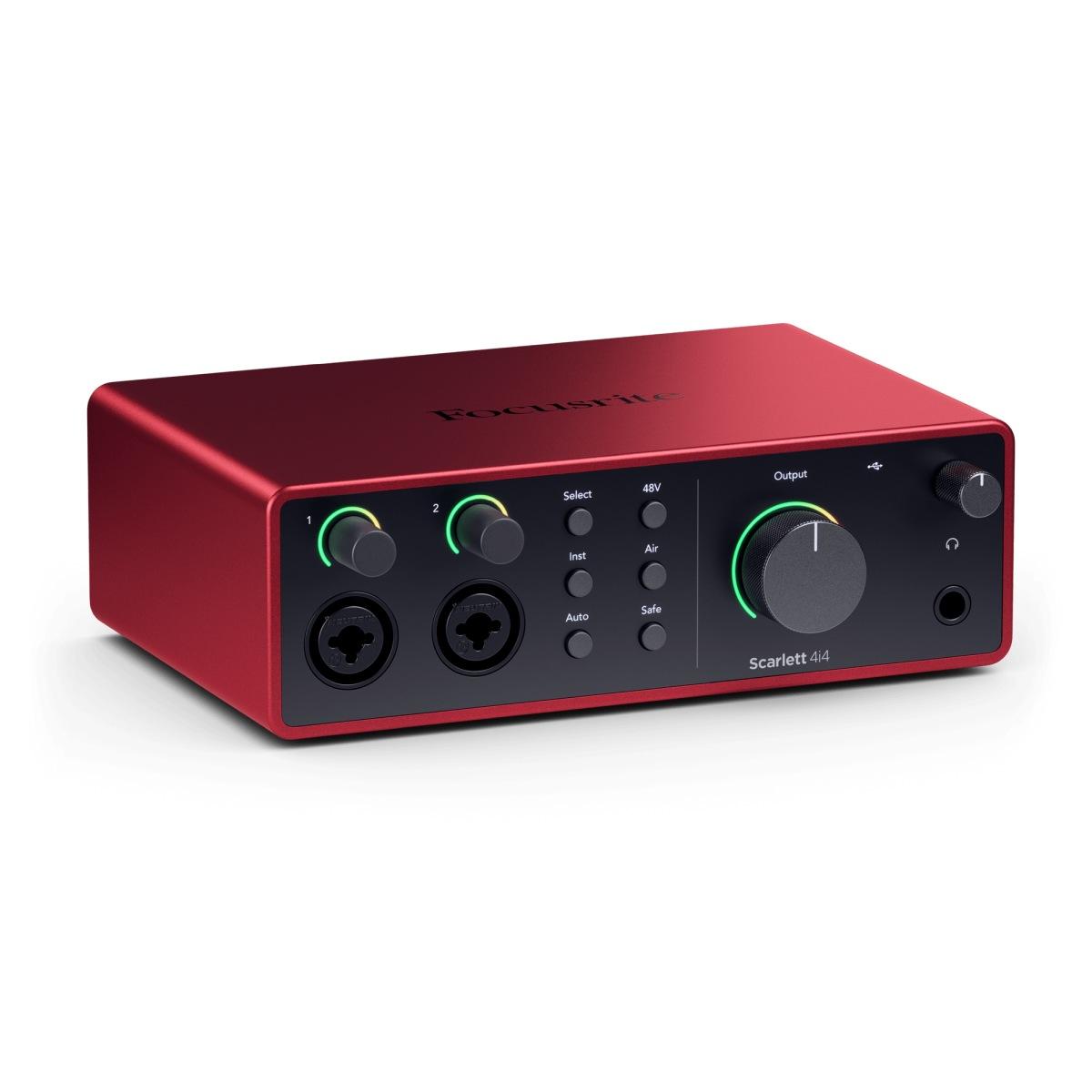 FOCUSRITE Scarlett 4i4 4th Gen scheda audio USB-C 4 IN / 4 OUT