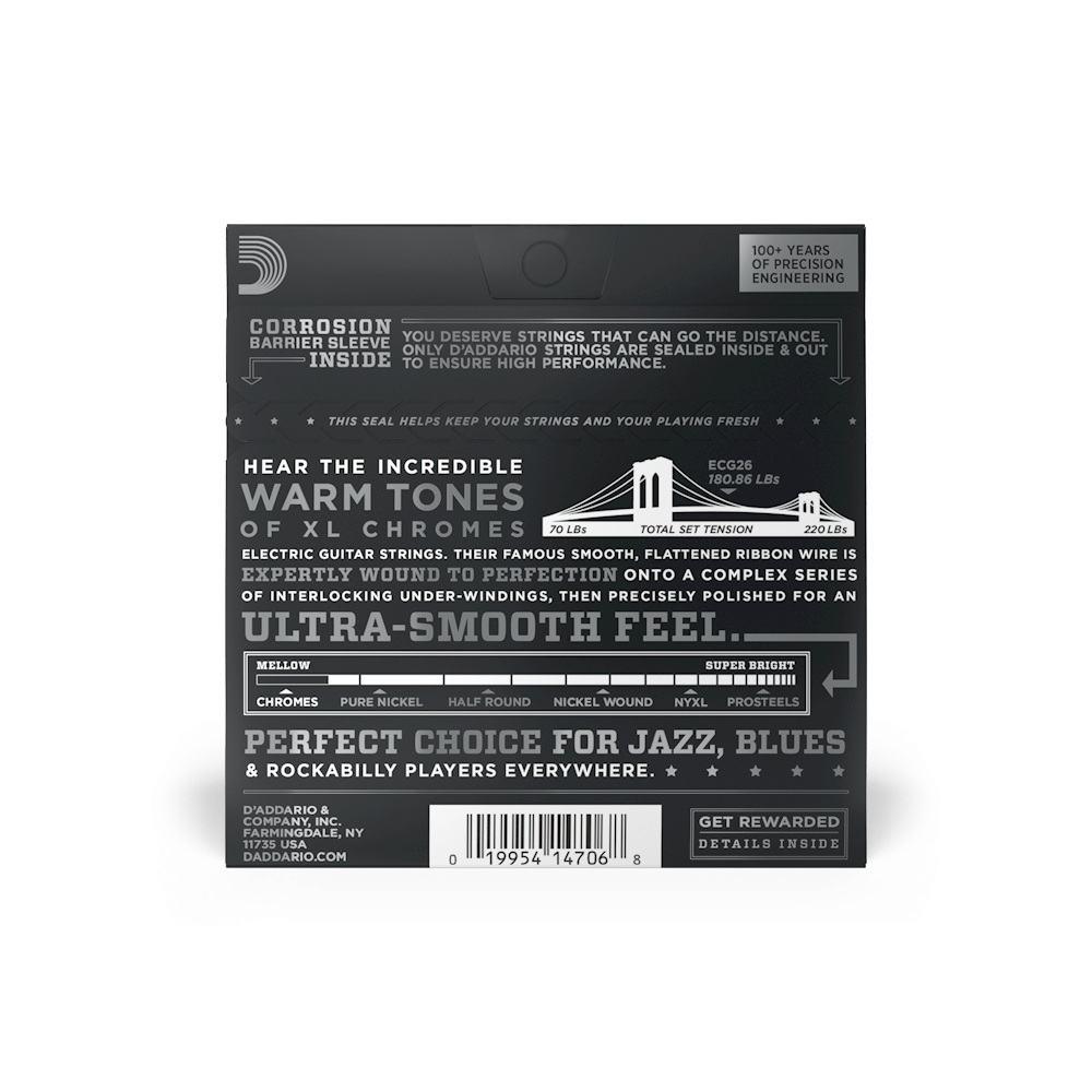 D'addario ecg26 set corde chitarra elettrica