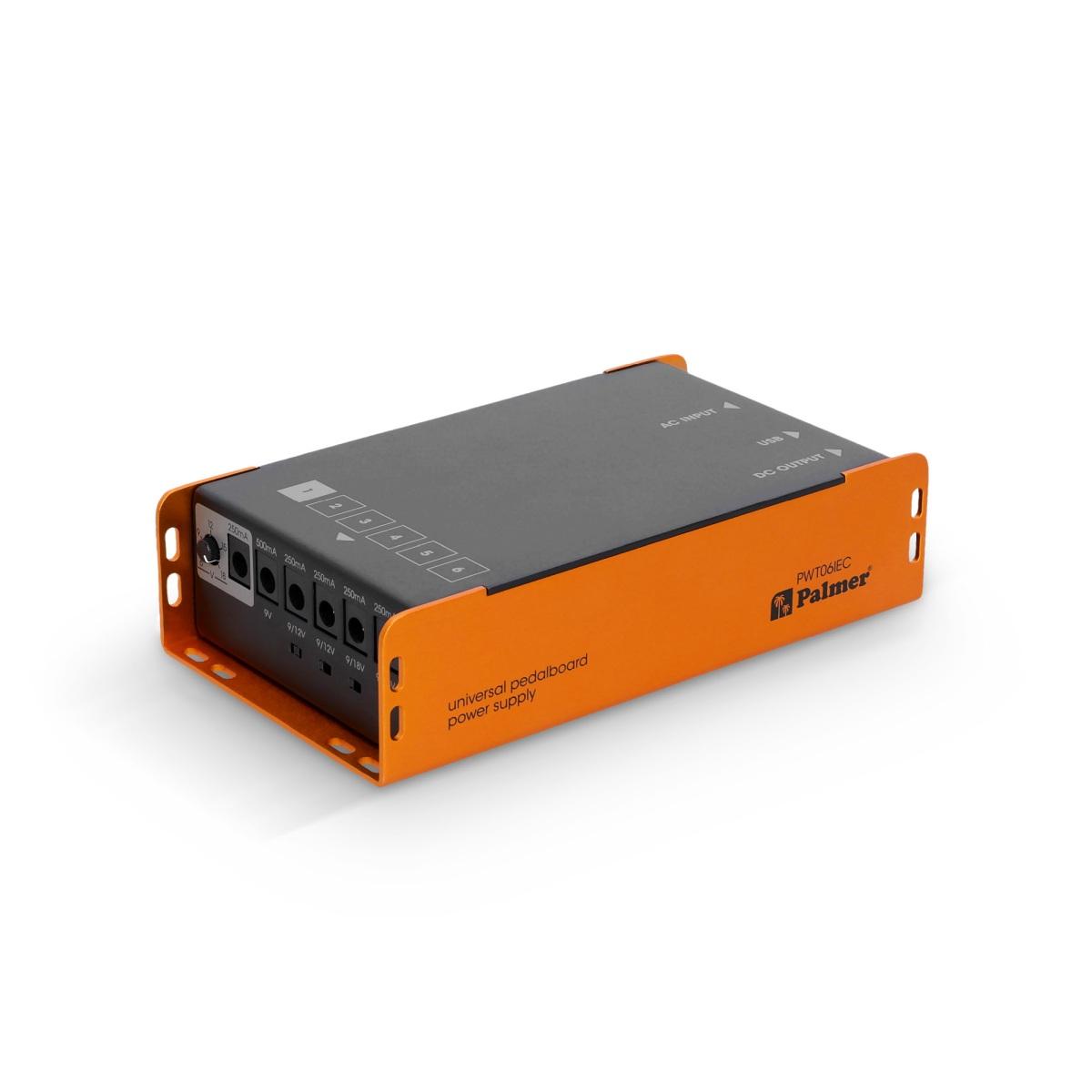 PALMER PWT 06 IEC - Alimentatore universale per pedaliera con USB