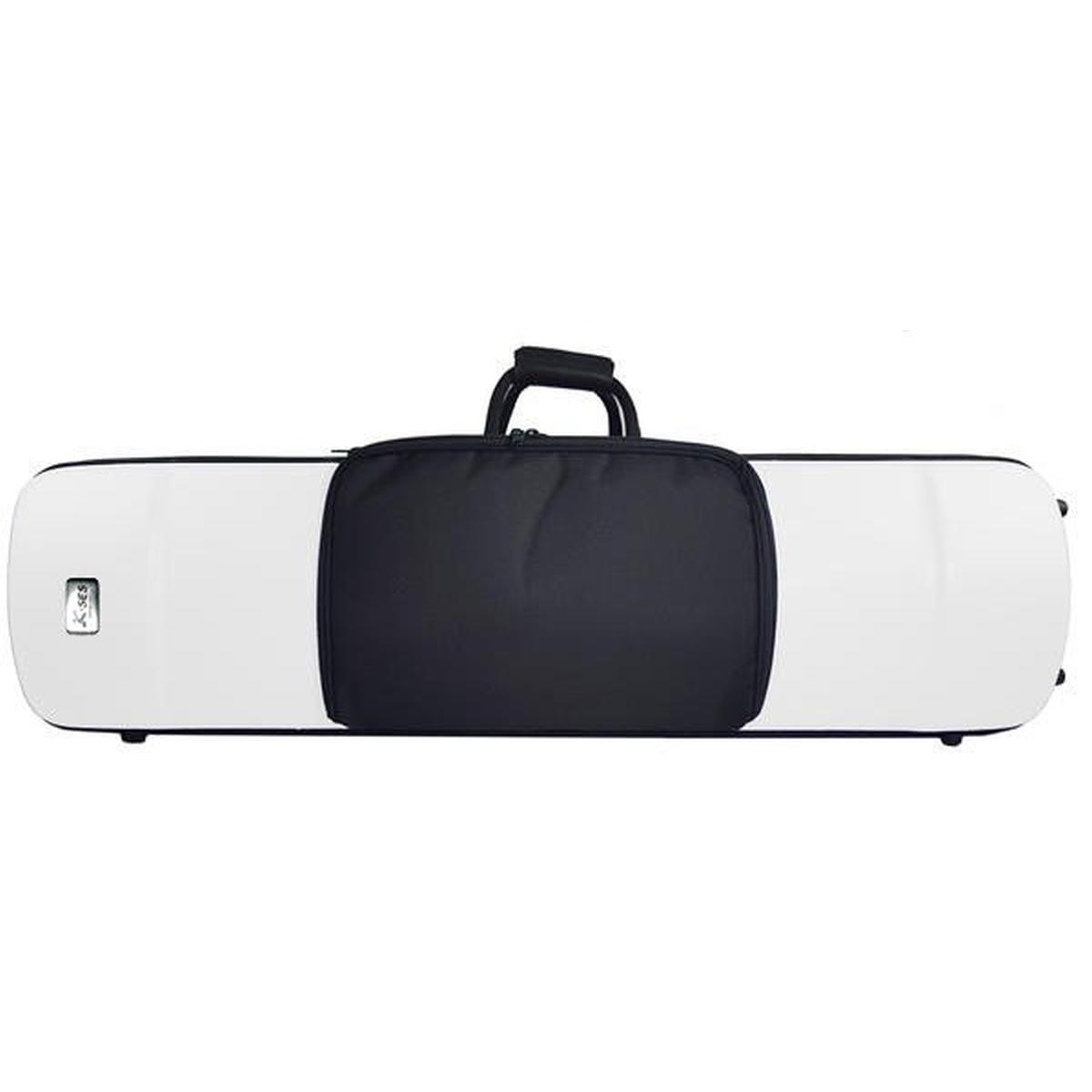 K SES 40606B PREMIUM CUSTODIA WHITE PER CLARINETTO BASSO Mib e DO