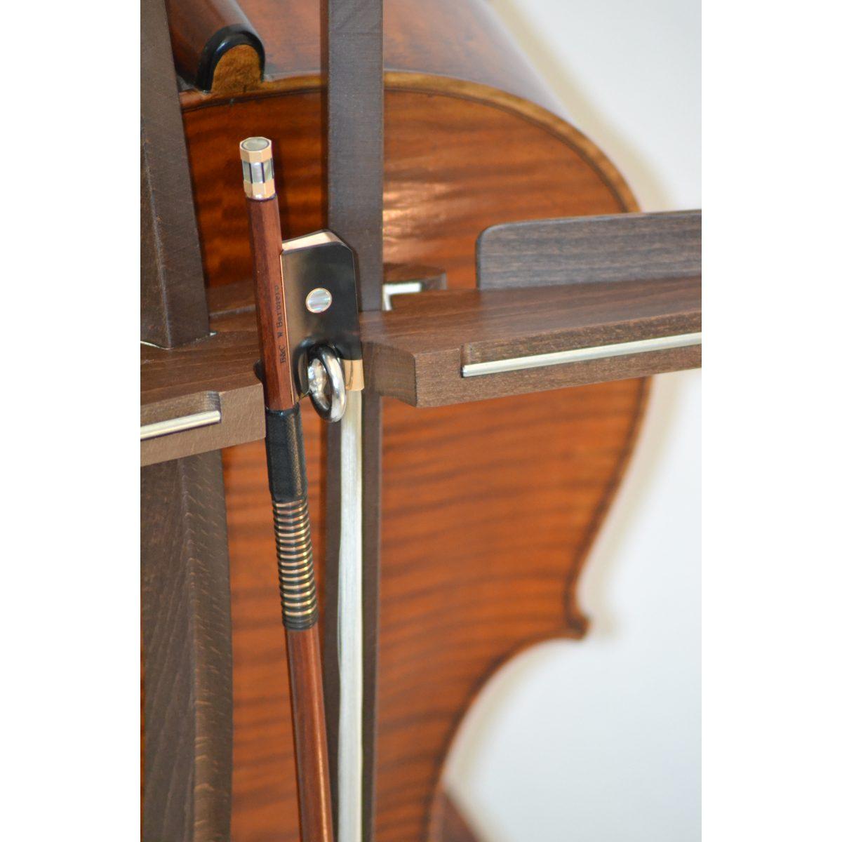 Visio stand per violoncello noce